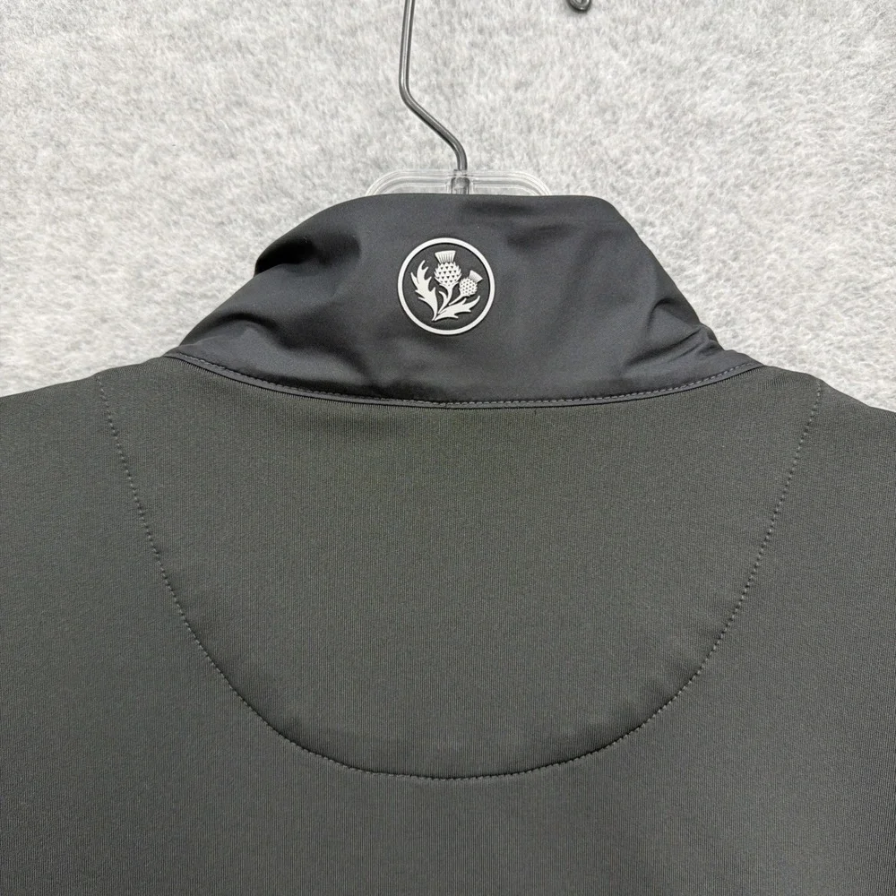 Donald Ross Sport 1/4 Zip Pullover Mens XL Grey Golf Performance Windbreaker‎